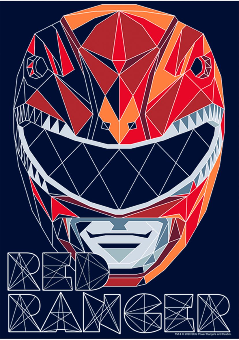 Boys 4-7  Red Ranger Poly Graphic T-Shirt