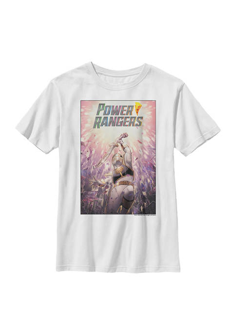 Power Rangers Boys 4-7 White Ranger Graphic T-Shirt