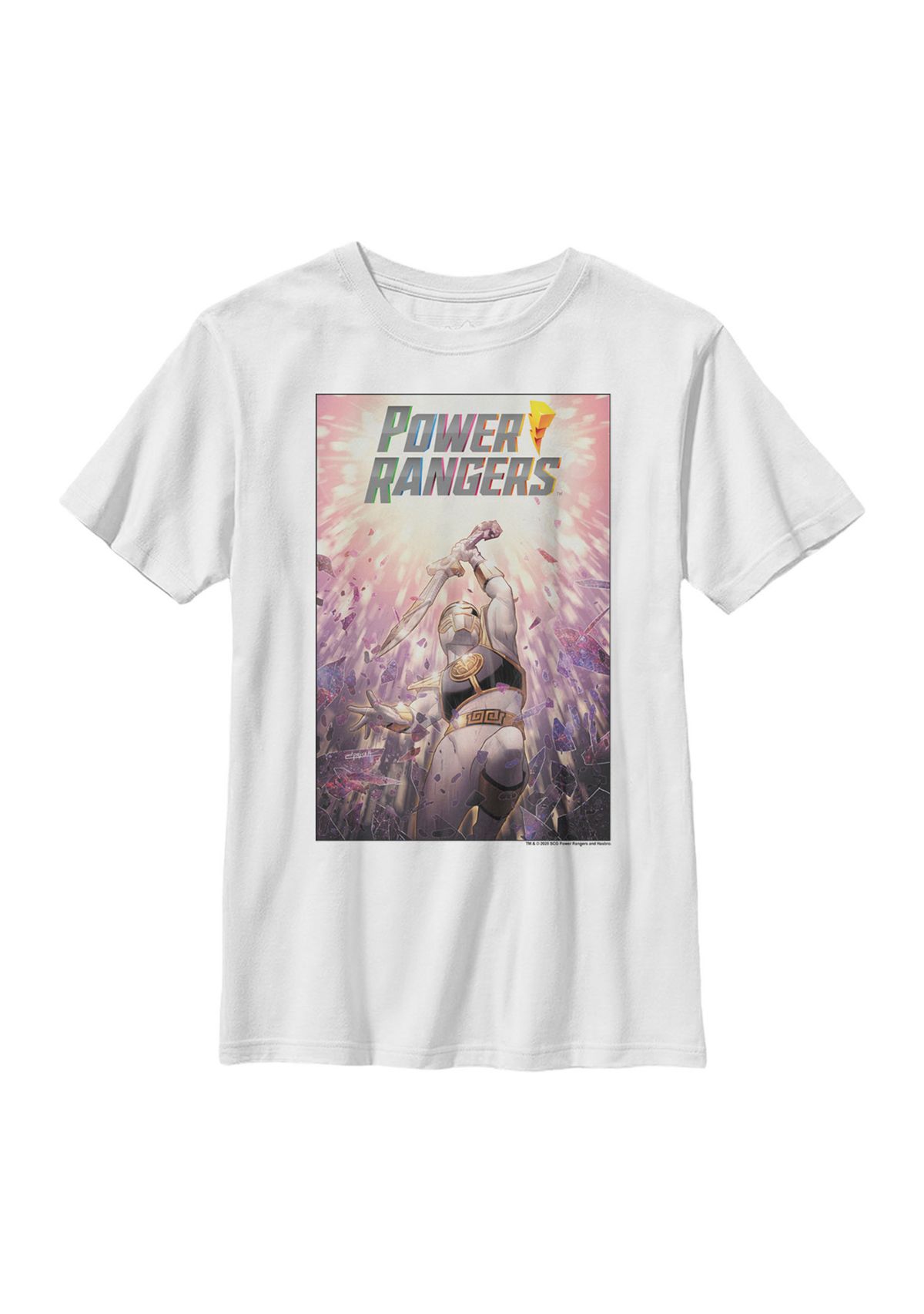 Boys 4-7  White Ranger Graphic T-Shirt