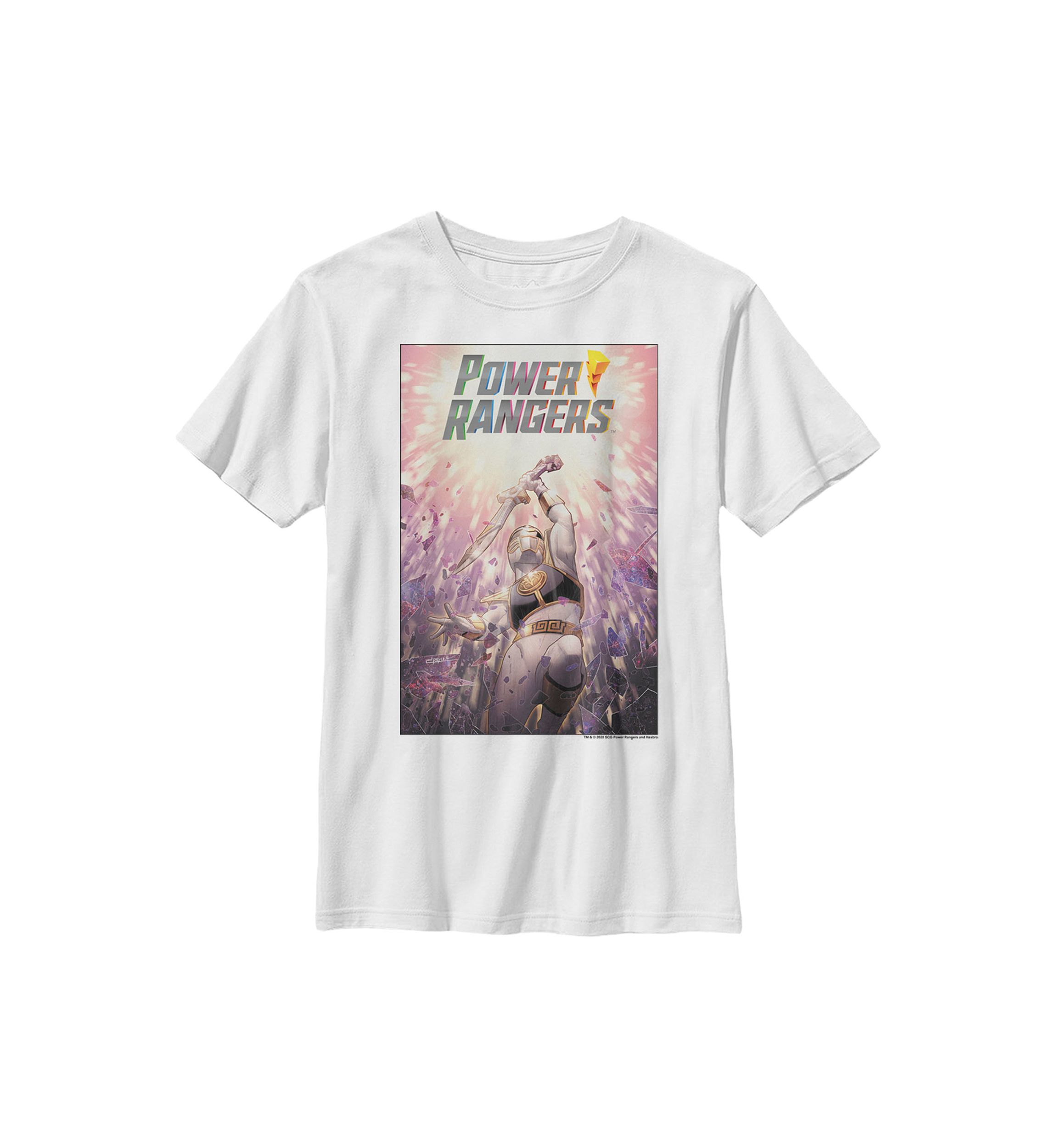 Boys 4-7  White Ranger Graphic T-Shirt