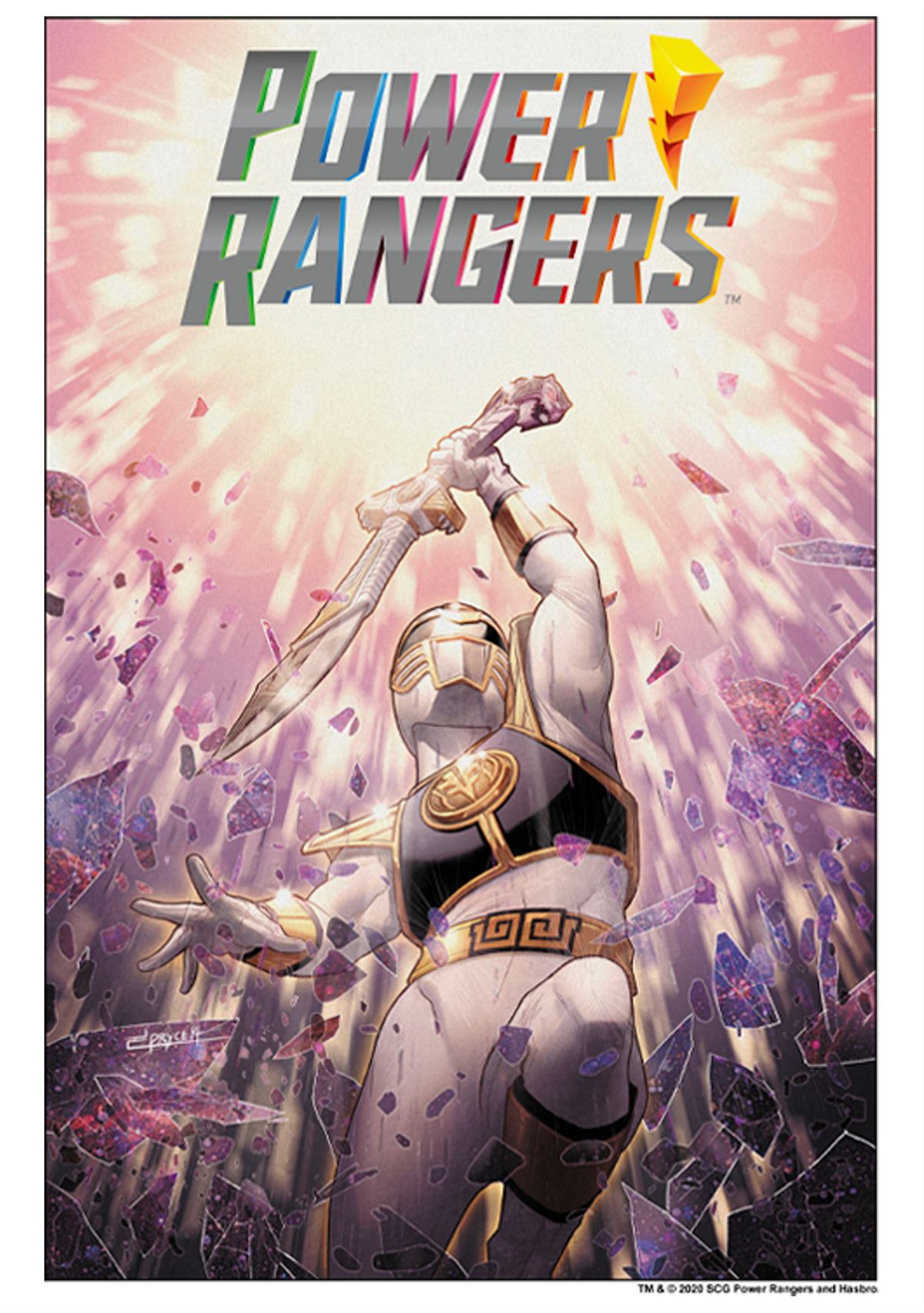 Boys 4-7  White Ranger Graphic T-Shirt