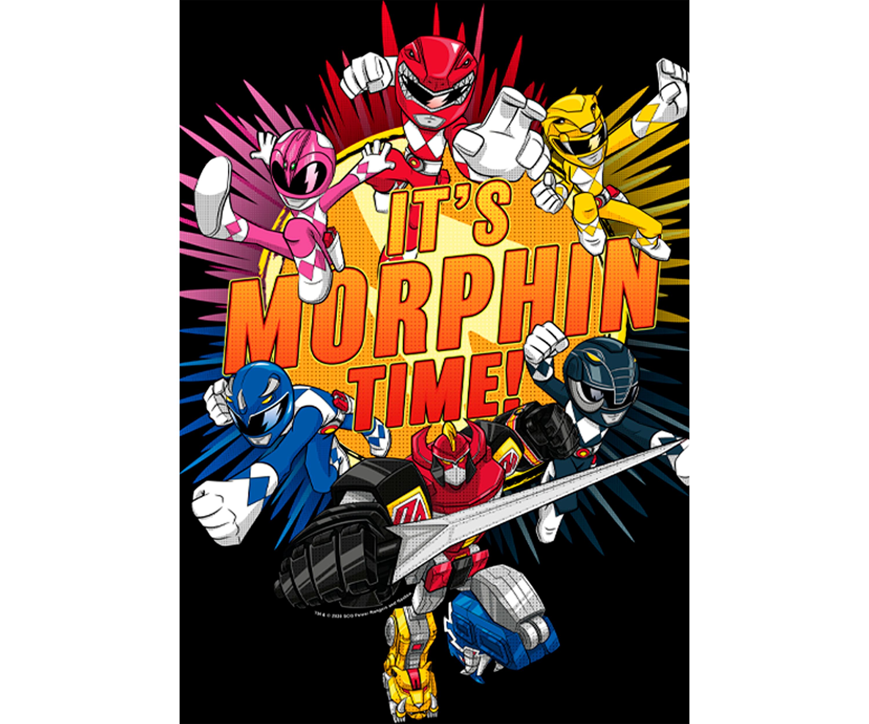 Boys 4-7 Its Morphin Time Graphic T-Shirt