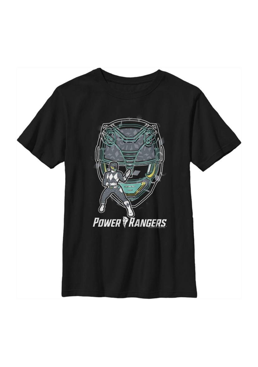 Boys 4-7  Black Ranger Hero Graphic T-Shirt