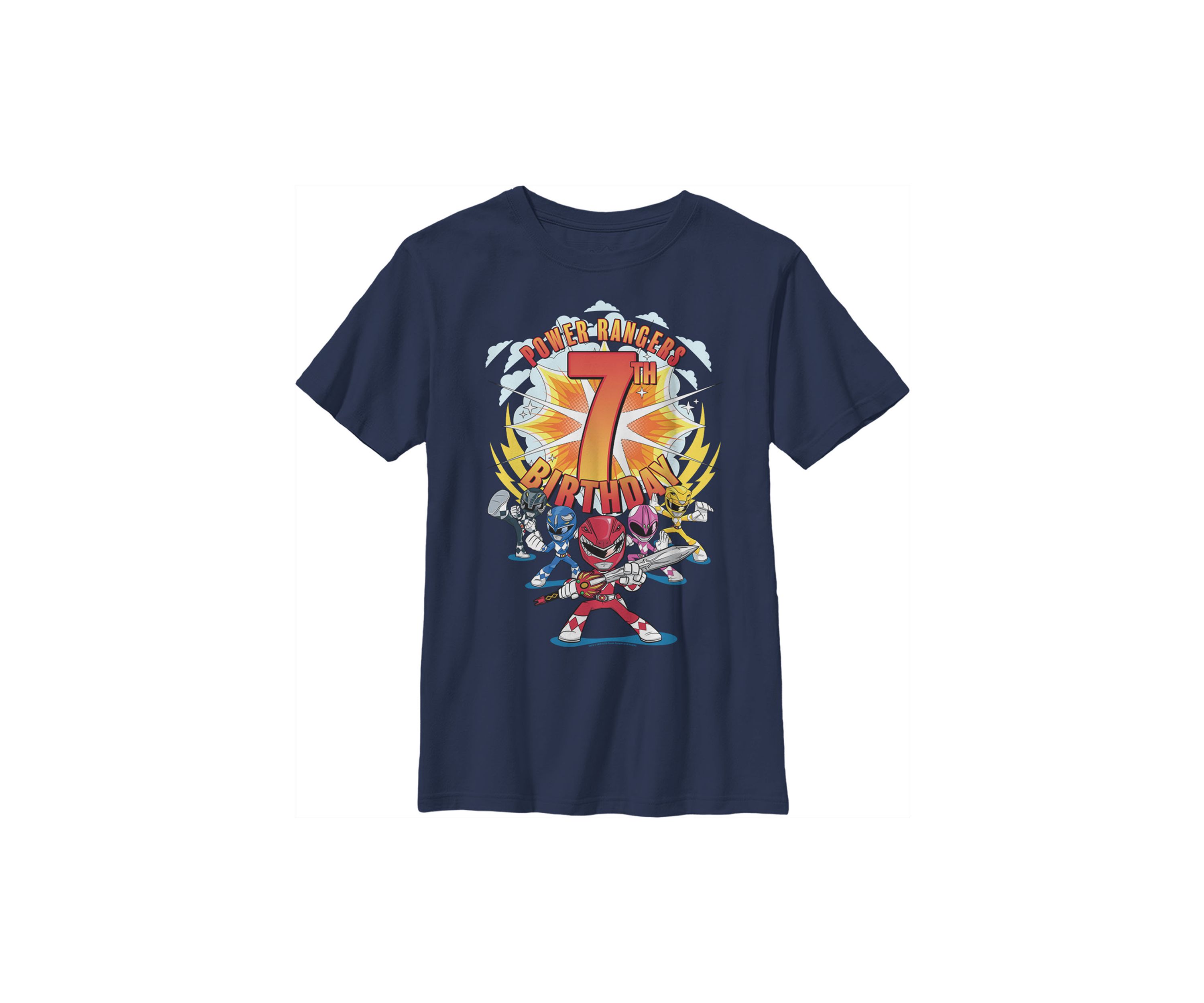 Boys 4-7   7th Birthday Graphic T-Shirt