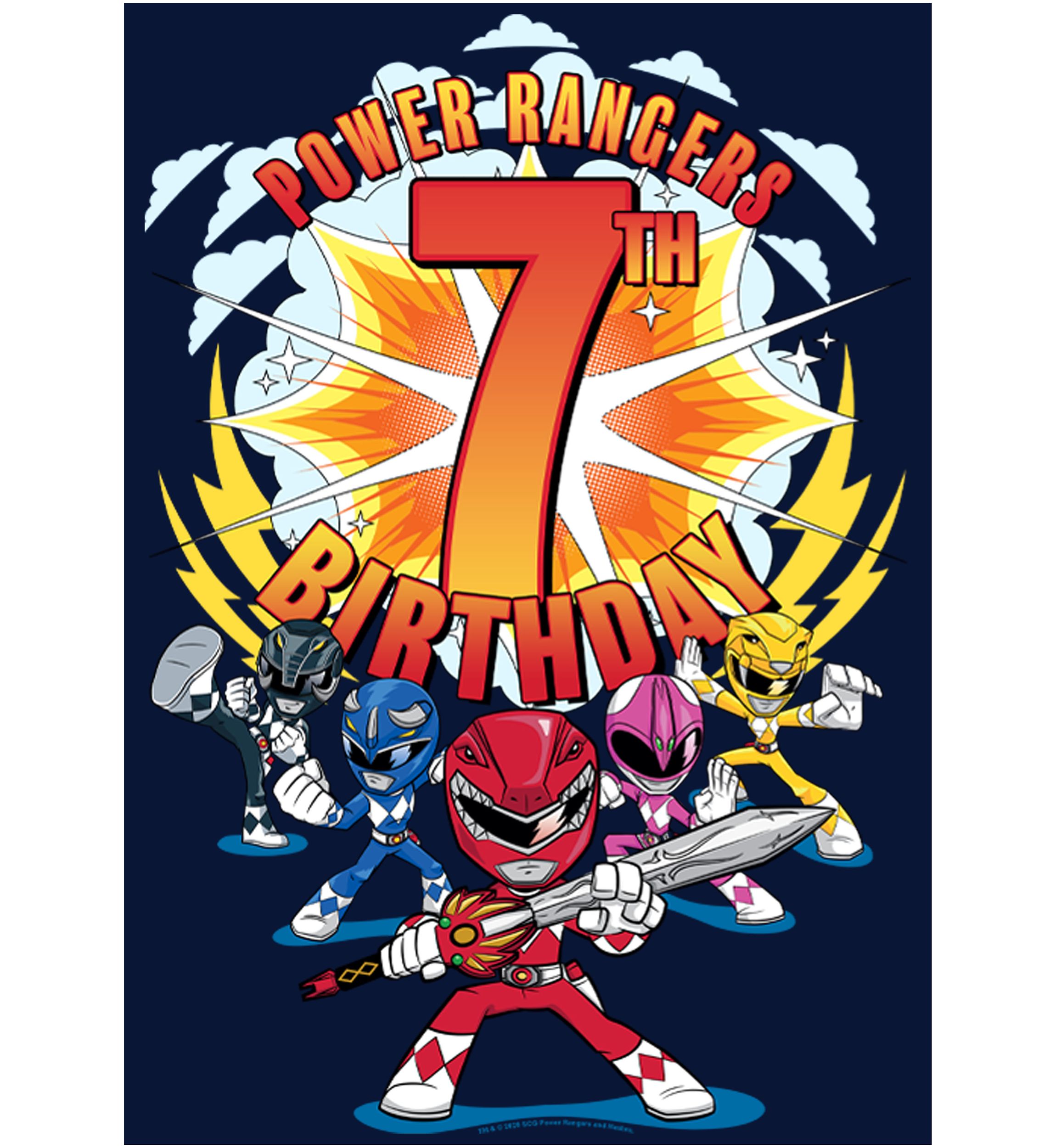 Boys 4-7   7th Birthday Graphic T-Shirt
