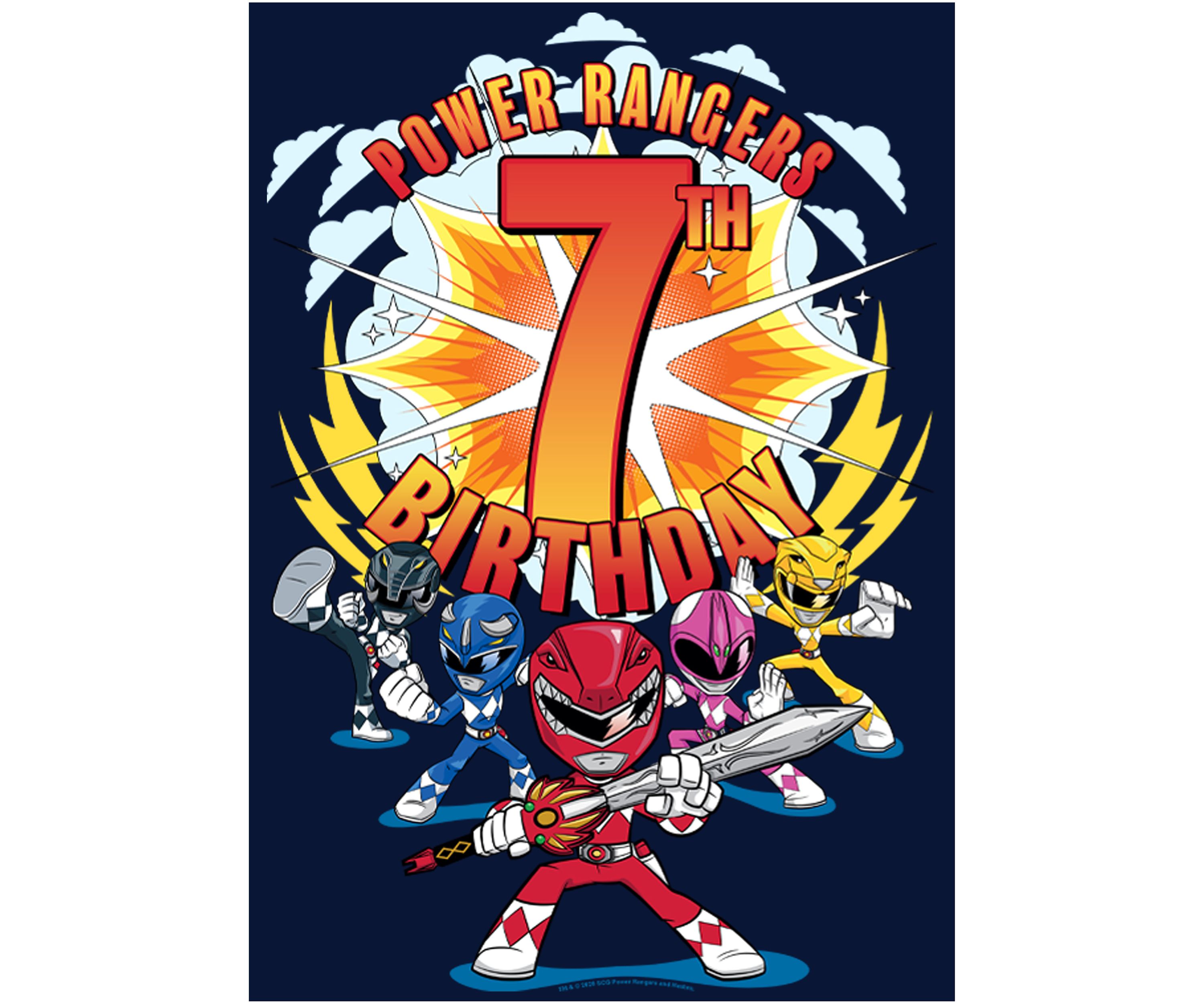 Boys 4-7   7th Birthday Graphic T-Shirt