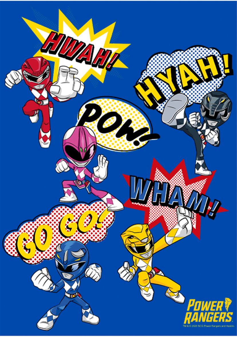 Boys 4-7 Pow Rangers Graphic T-Shirt