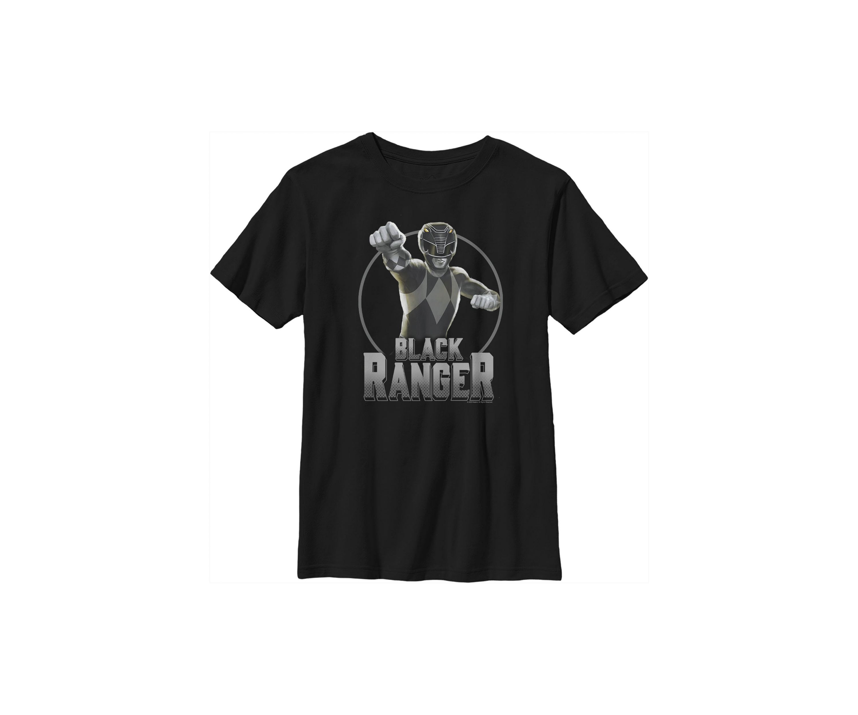 Boys 4-7 Black Graphic T-Shirt