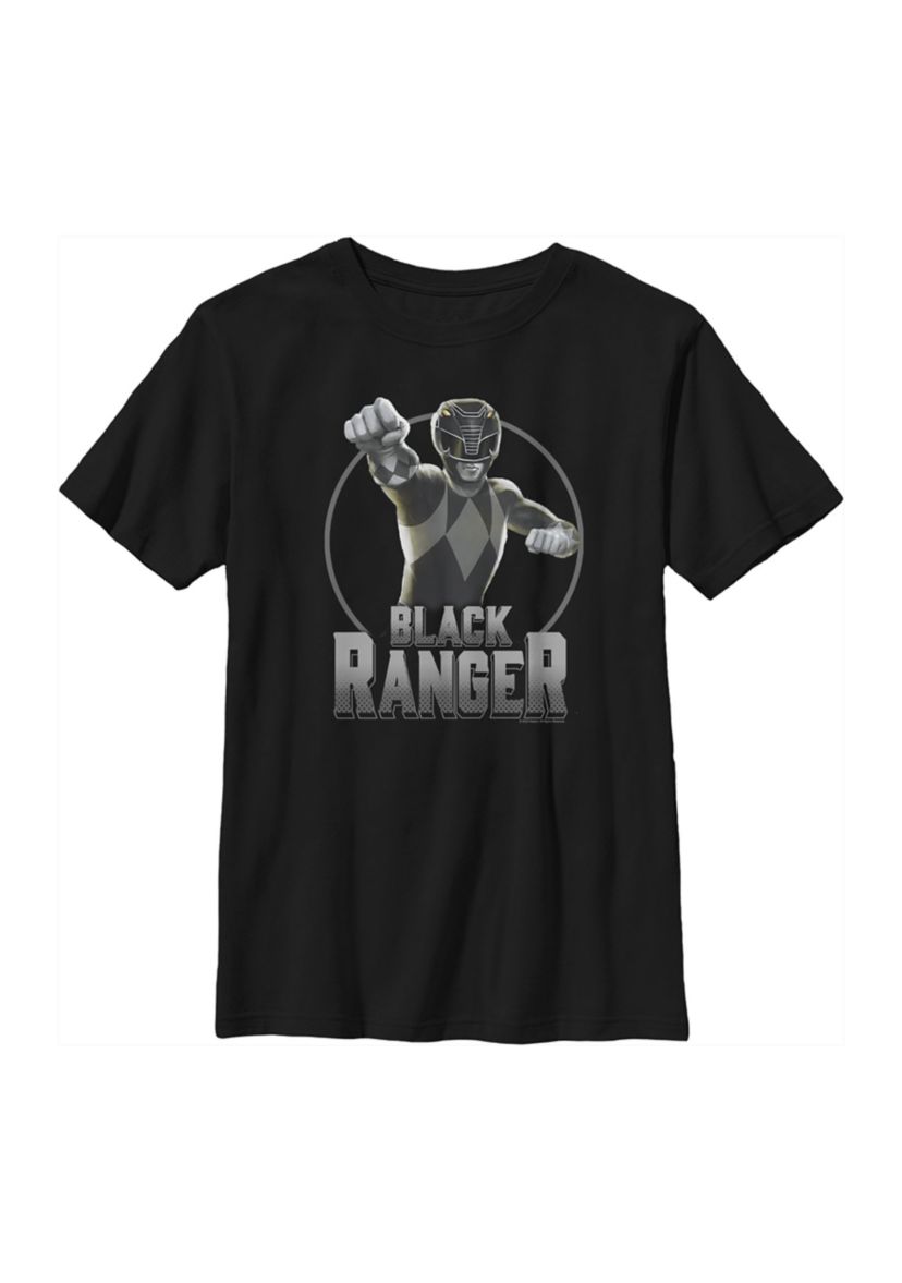 Boys 4-7 Black Graphic T-Shirt