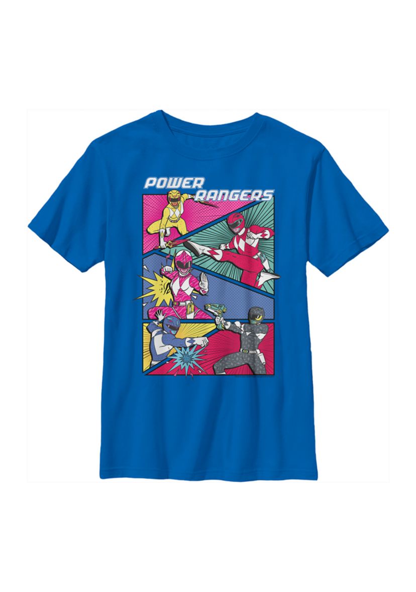 Boys 4-7  Power Panels Graphic T-Shirt