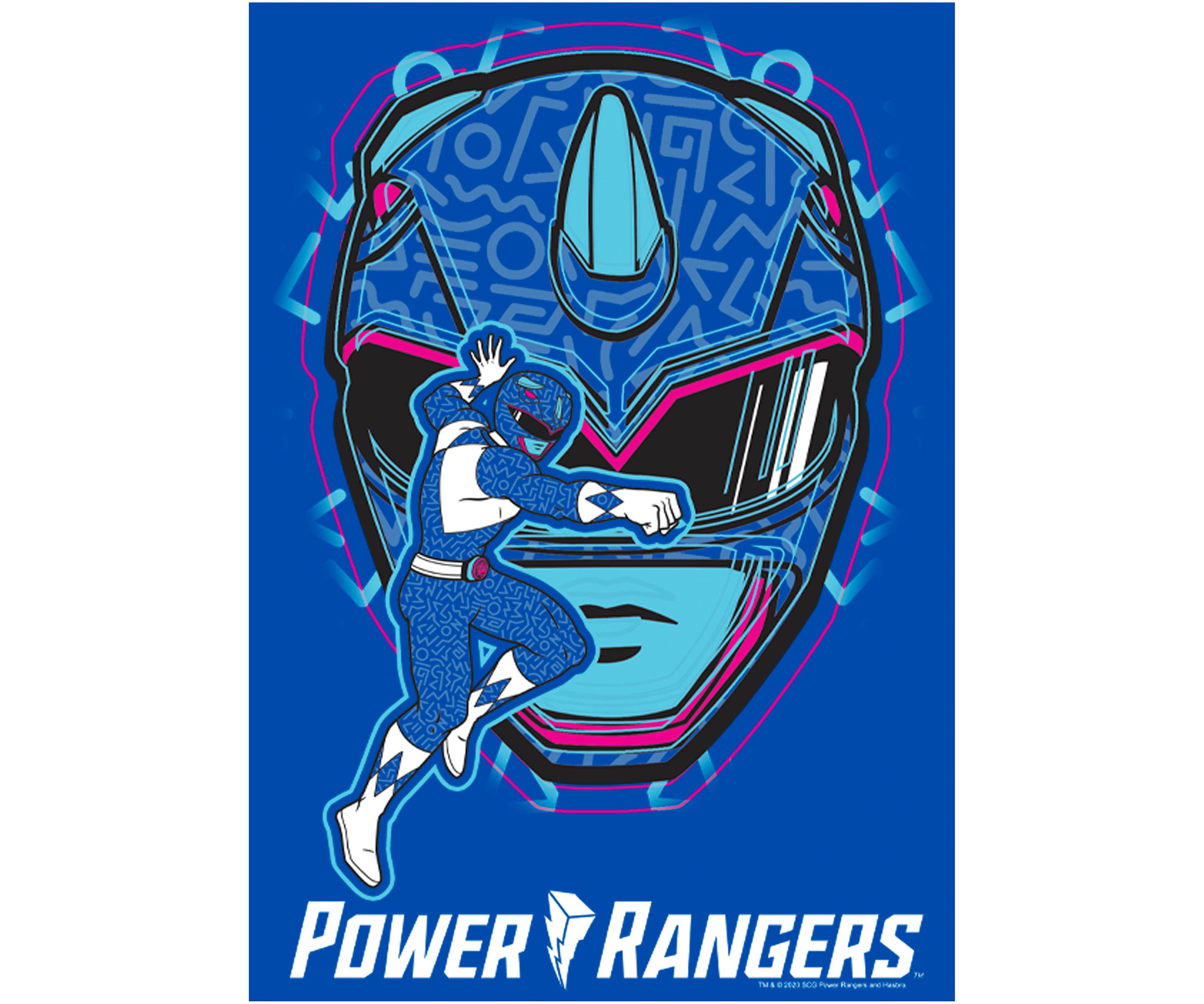 Boys 4-7  Blue Ranger Hero Graphic T-Shirt