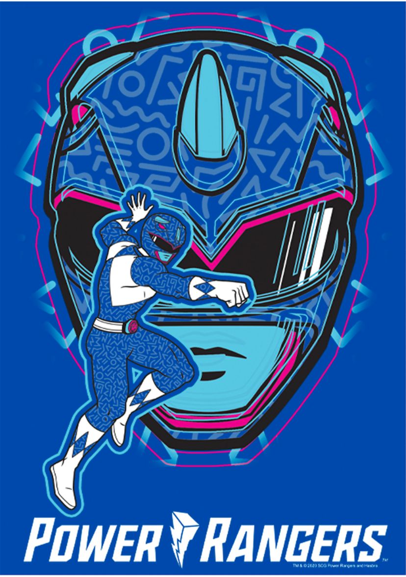 Boys 4-7  Blue Ranger Hero Graphic T-Shirt