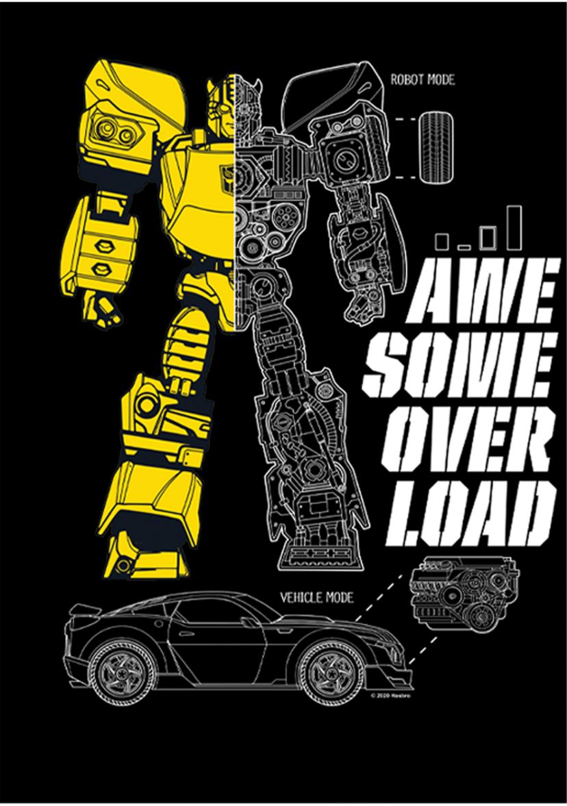 Boys 4-7  Bumblebee Overload Graphic T-Shirt