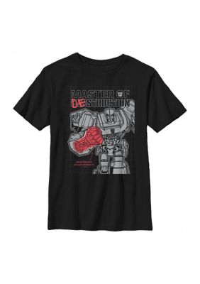 Transformers Boys 4-7 Master of Destruction Graphic T-Shirt