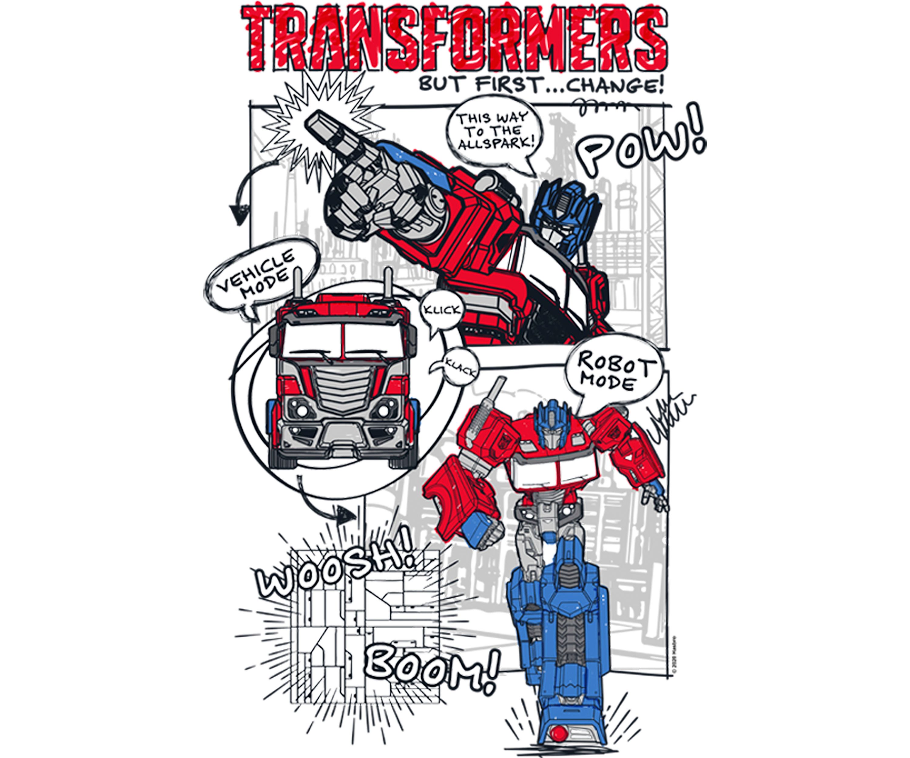 Boys 4-7  Prime Comic Graphic T-Shirt