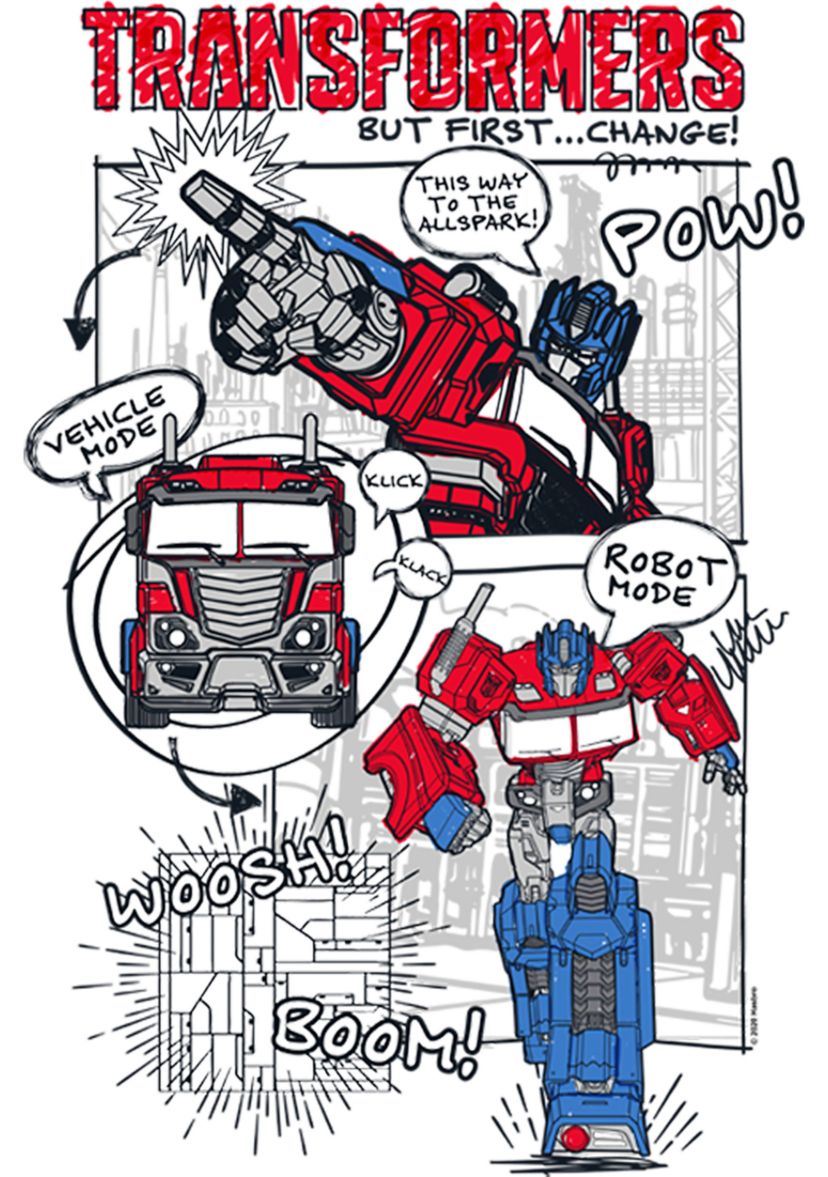 Boys 4-7  Prime Comic Graphic T-Shirt