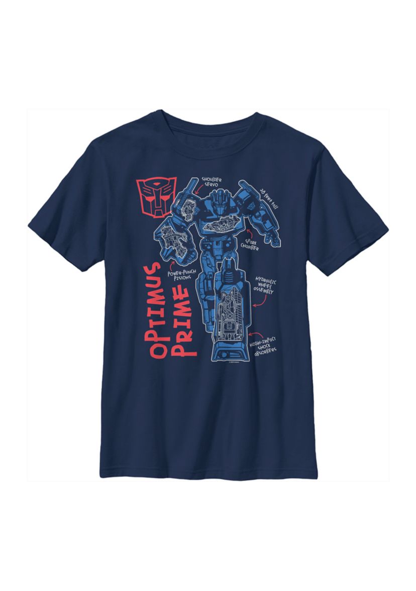 Boys 4-7  Prime Doodle Graphic T-Shirt