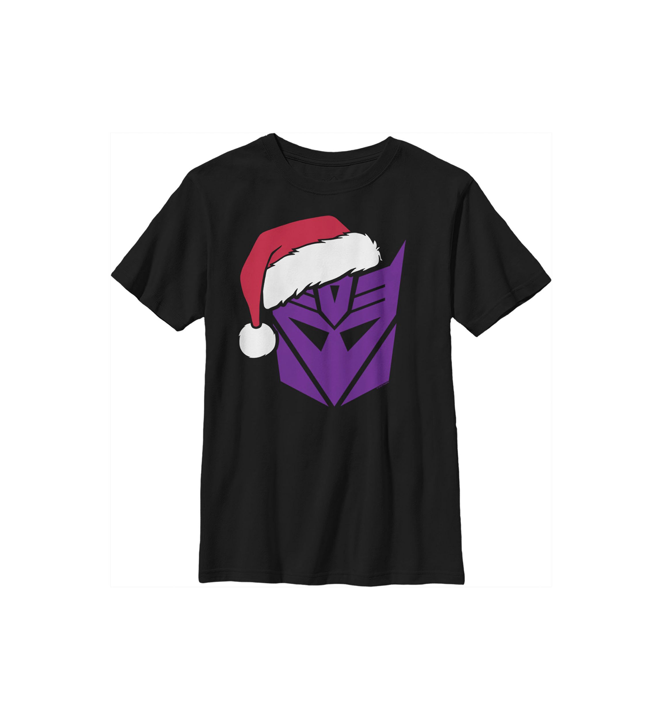 Boys 4-7 Decepticons Santa Top