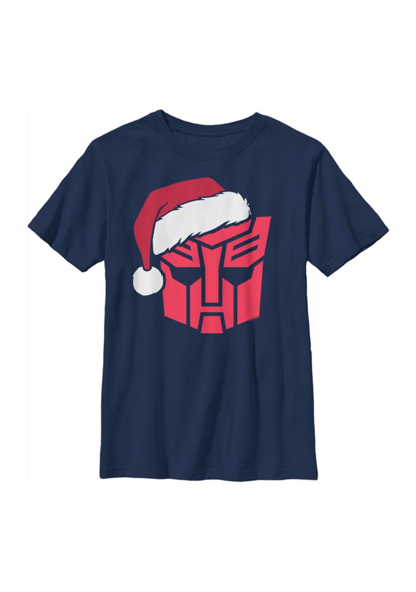Boys 4-7 Autobots Santa Graphic Top