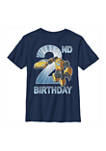 Boys 4-7  BB Birthday 2 Graphic T-Shirt
