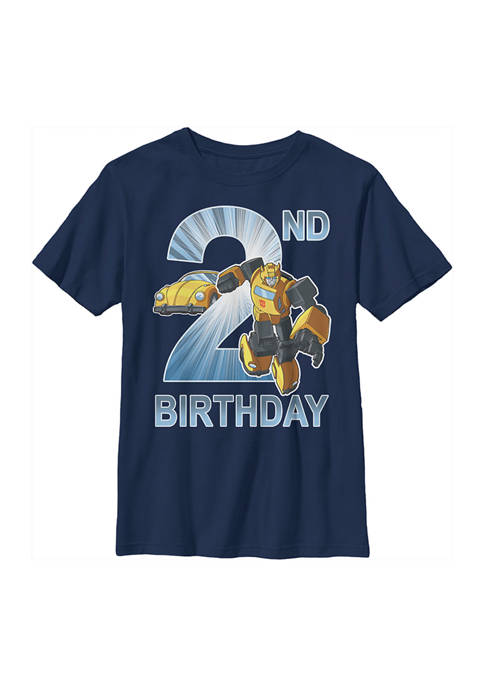 Boys 4-7  BB Birthday 2 Graphic T-Shirt