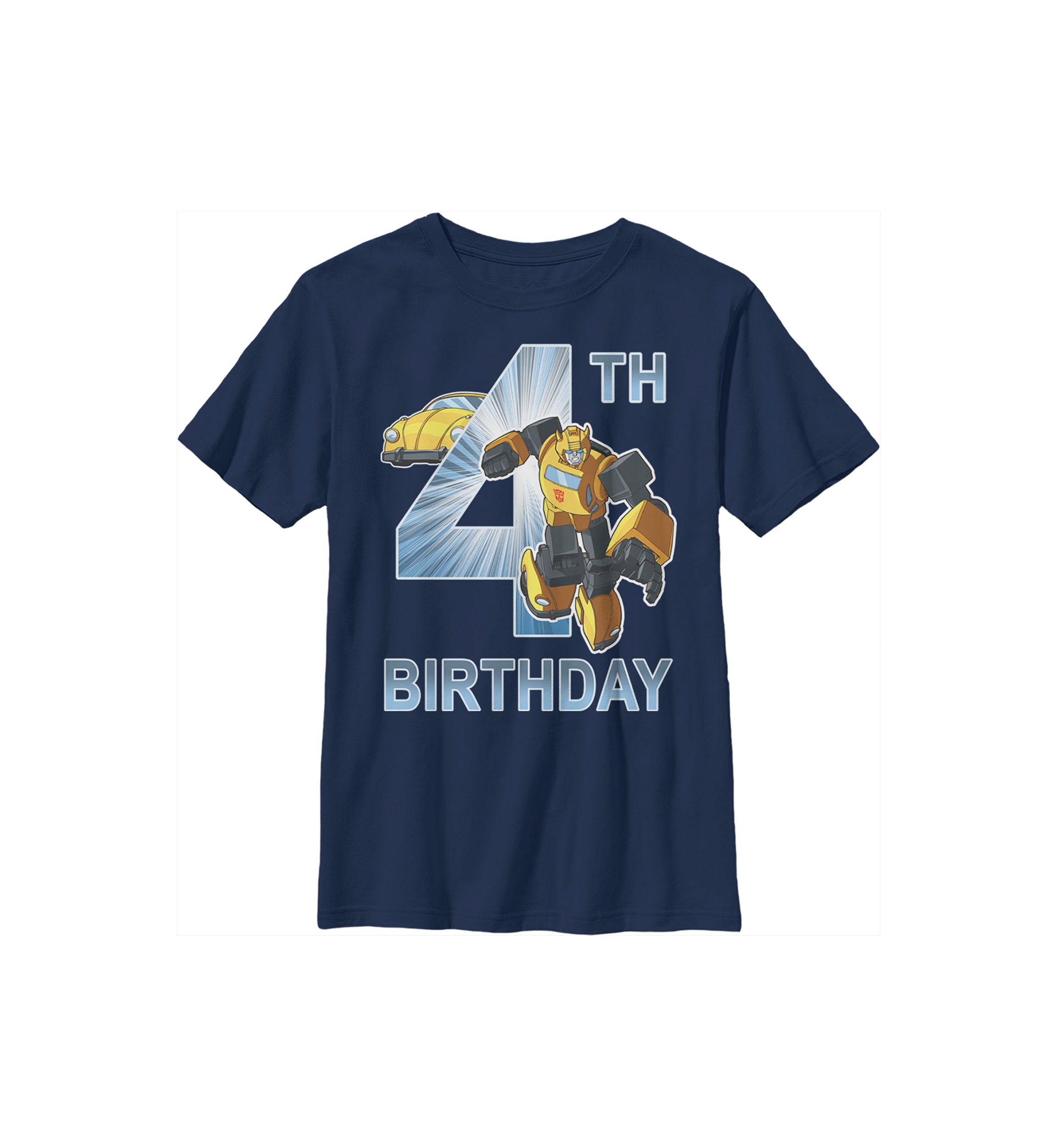 Boys 4-7  BB Birthday 4 Graphic T-Shirt