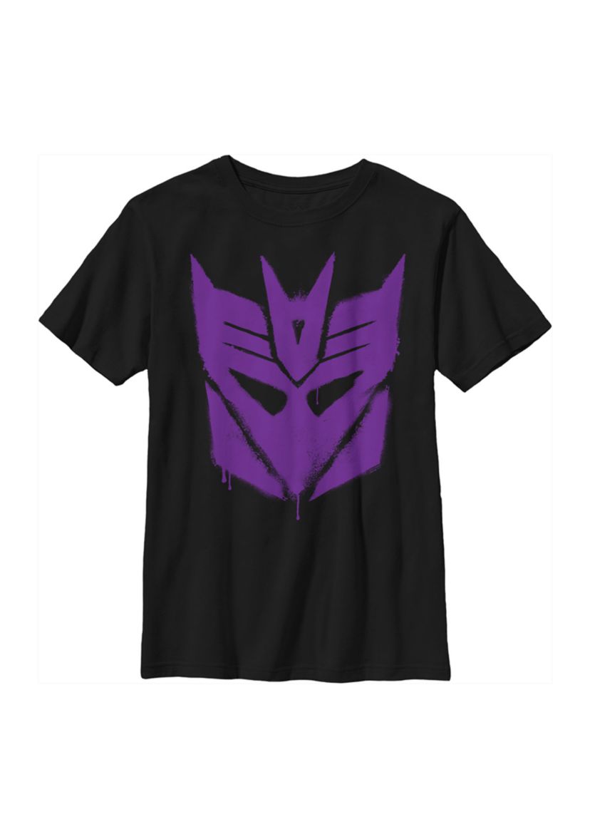 Boys 4-7  Decepticon Graffiti Logo Graphic T-Shirt