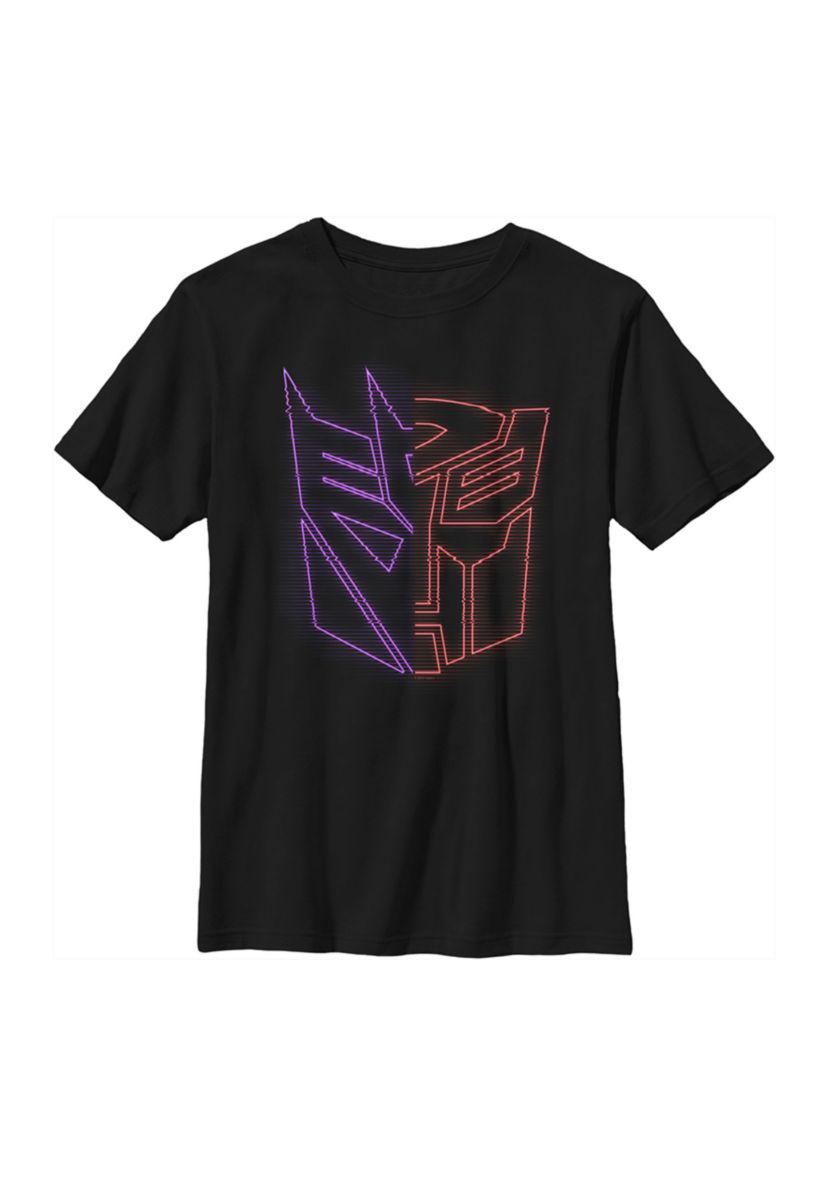 Boys 4-7 Autobot Deception Split Holographic Graphic T-Shirt