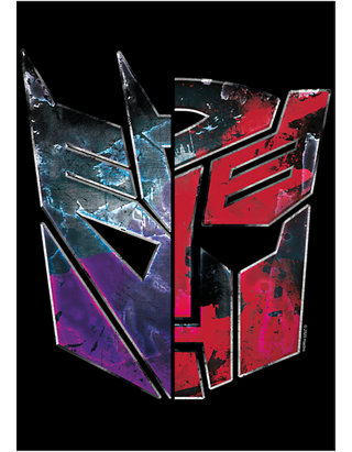 Decepticon Transformers Logo Autobot T-Shirt STAR SEEKERS INSIGNIA T-SHIRT 