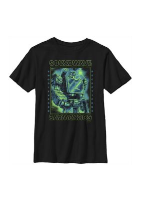 Transformers Boys 47 Soundwave Graphic TShirt