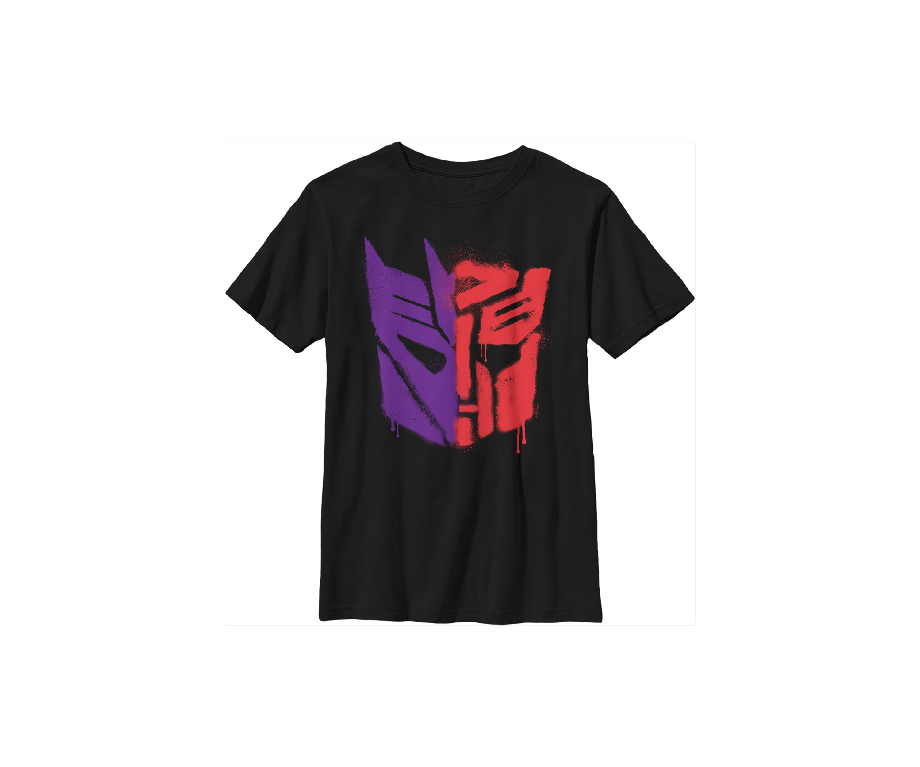 Boys 4-7 Autobot Deception Split Logo Spray Graphic T-Shirt