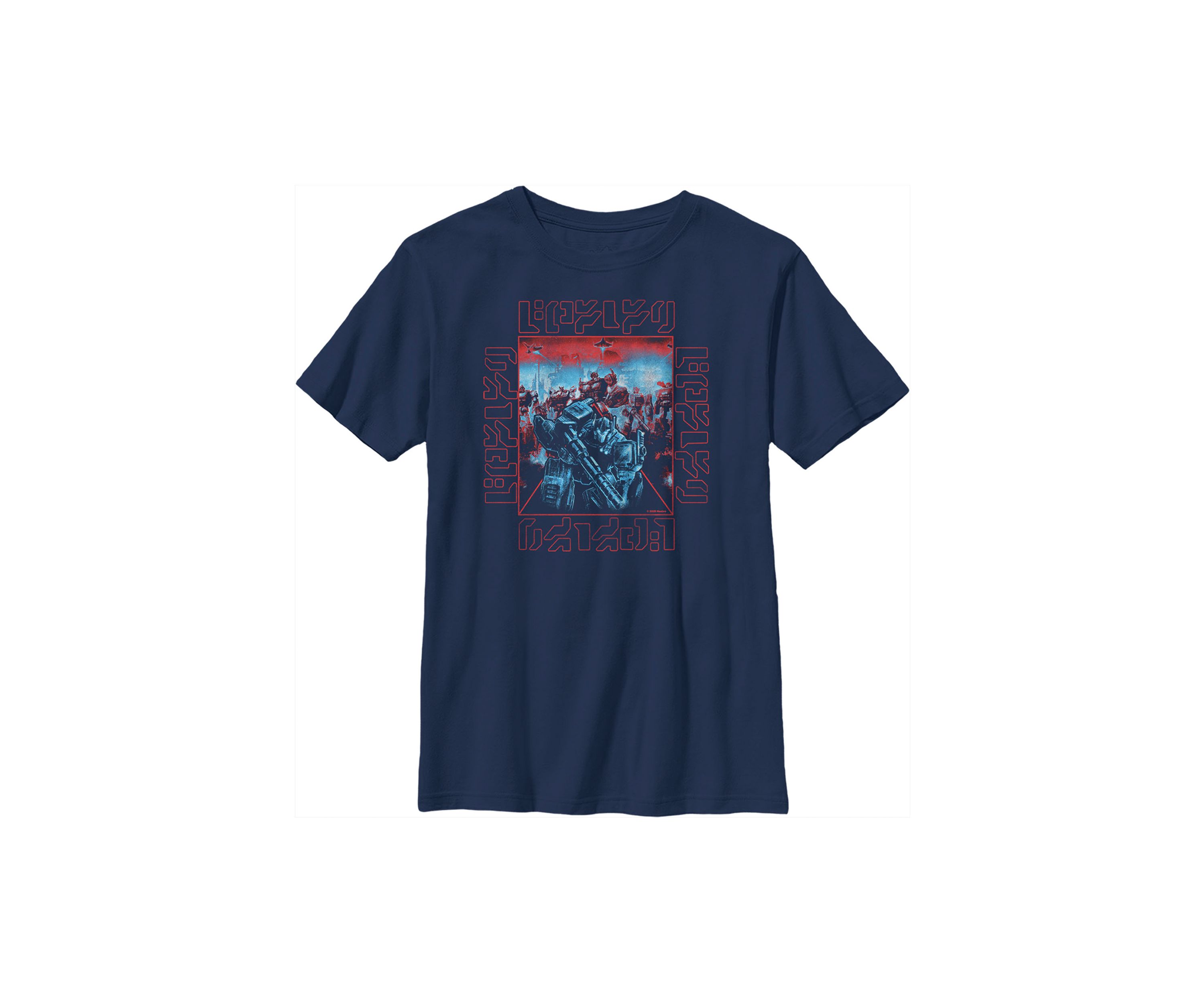 Boys 4-7  Optimus Cybertronian Graphic T-Shirt