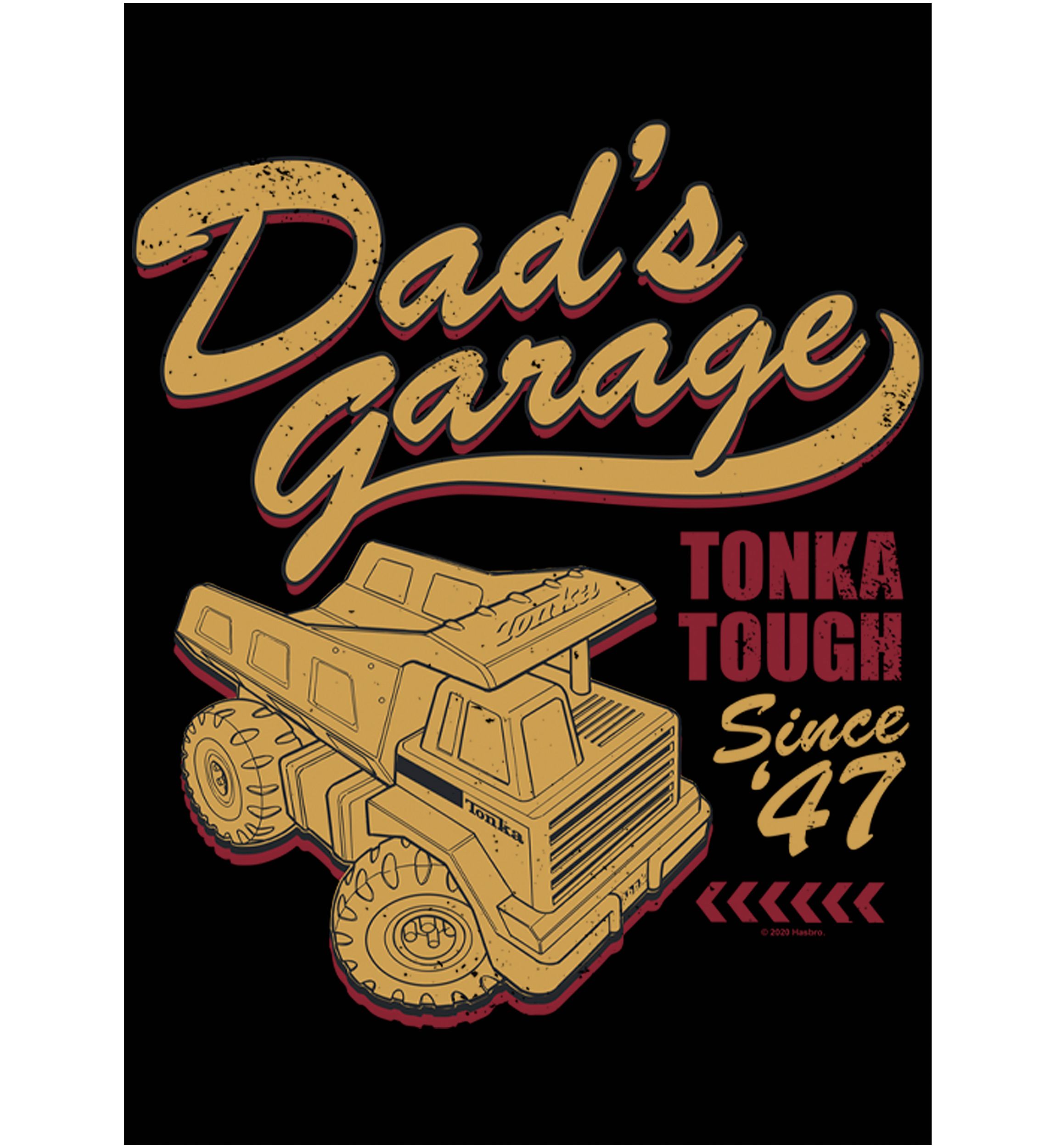 Boys 4-7  Dads Garage Graphic T-Shirt