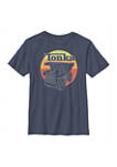 Boys 4-7   Sun Graphic T-Shirt