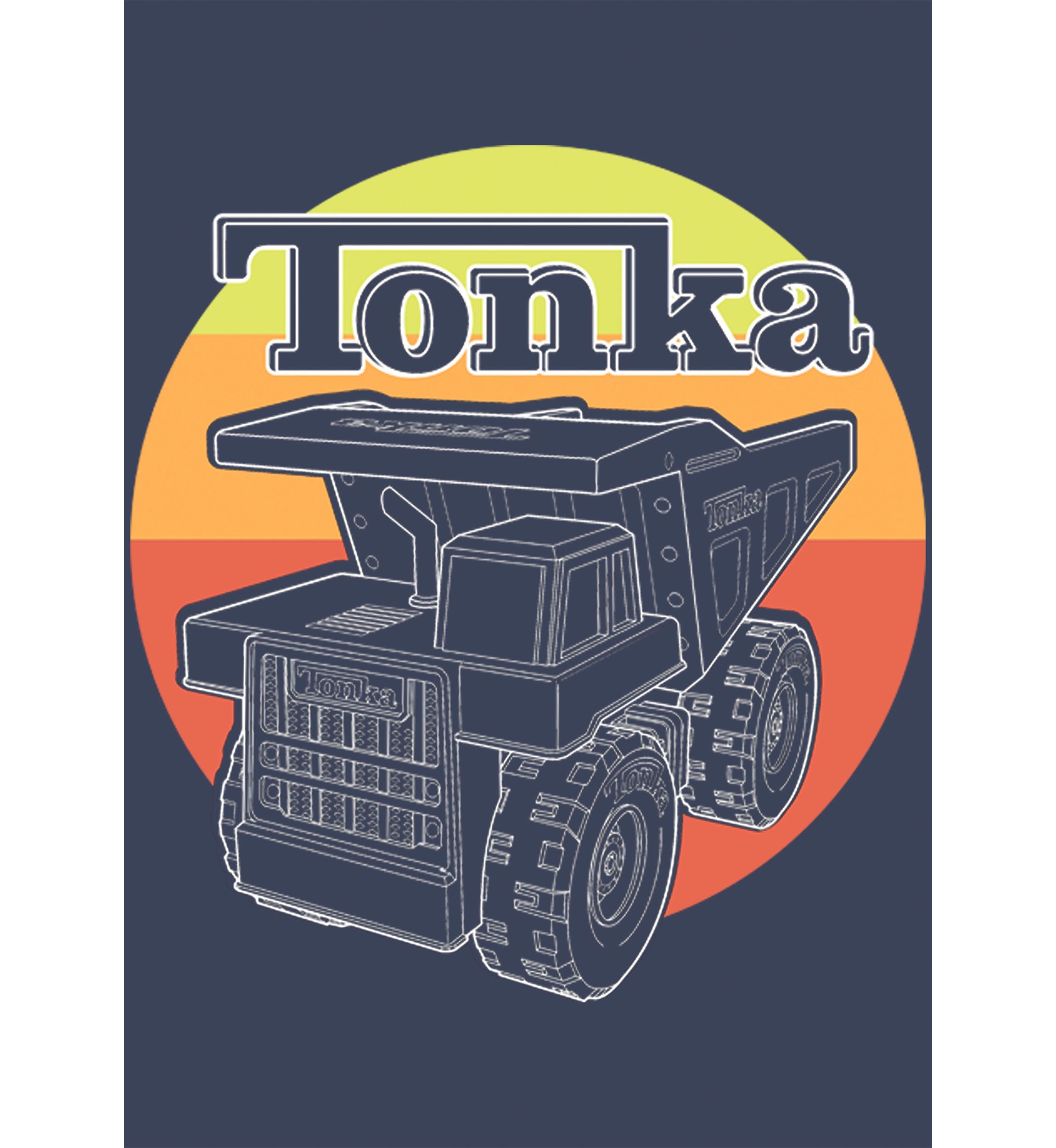 Boys 4-7   Sun Graphic T-Shirt