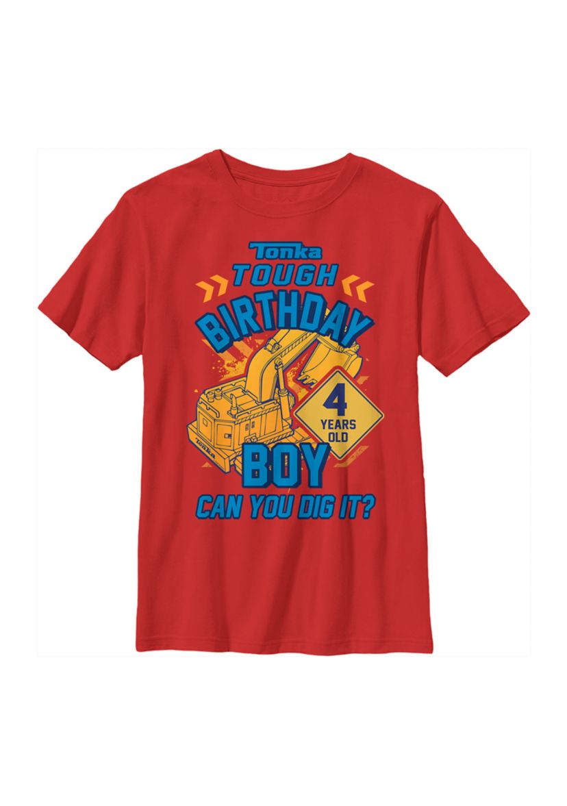 Boys 4-7  Birthday Boy 4 Graphic T-Shirt
