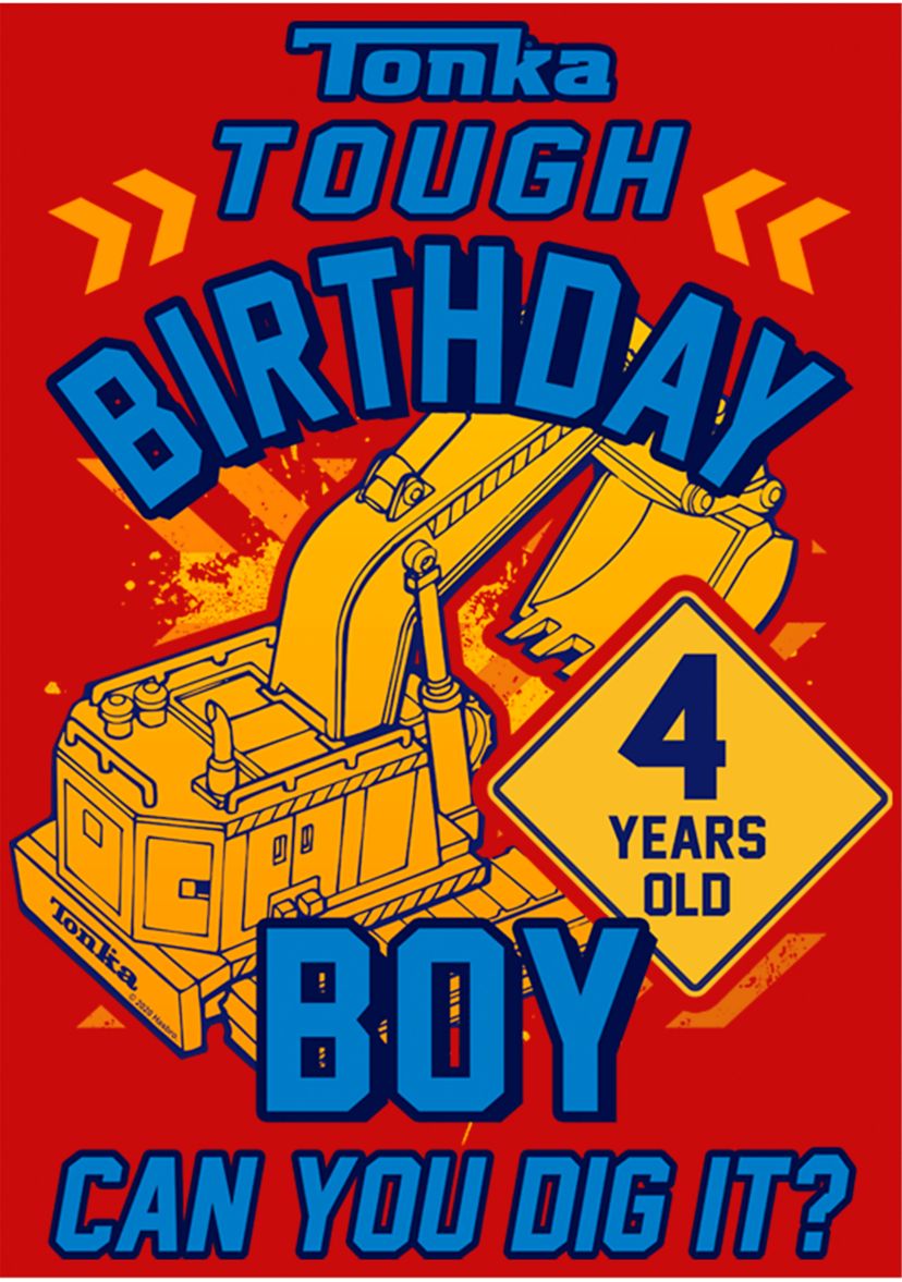 Boys 4-7  Birthday Boy 4 Graphic T-Shirt
