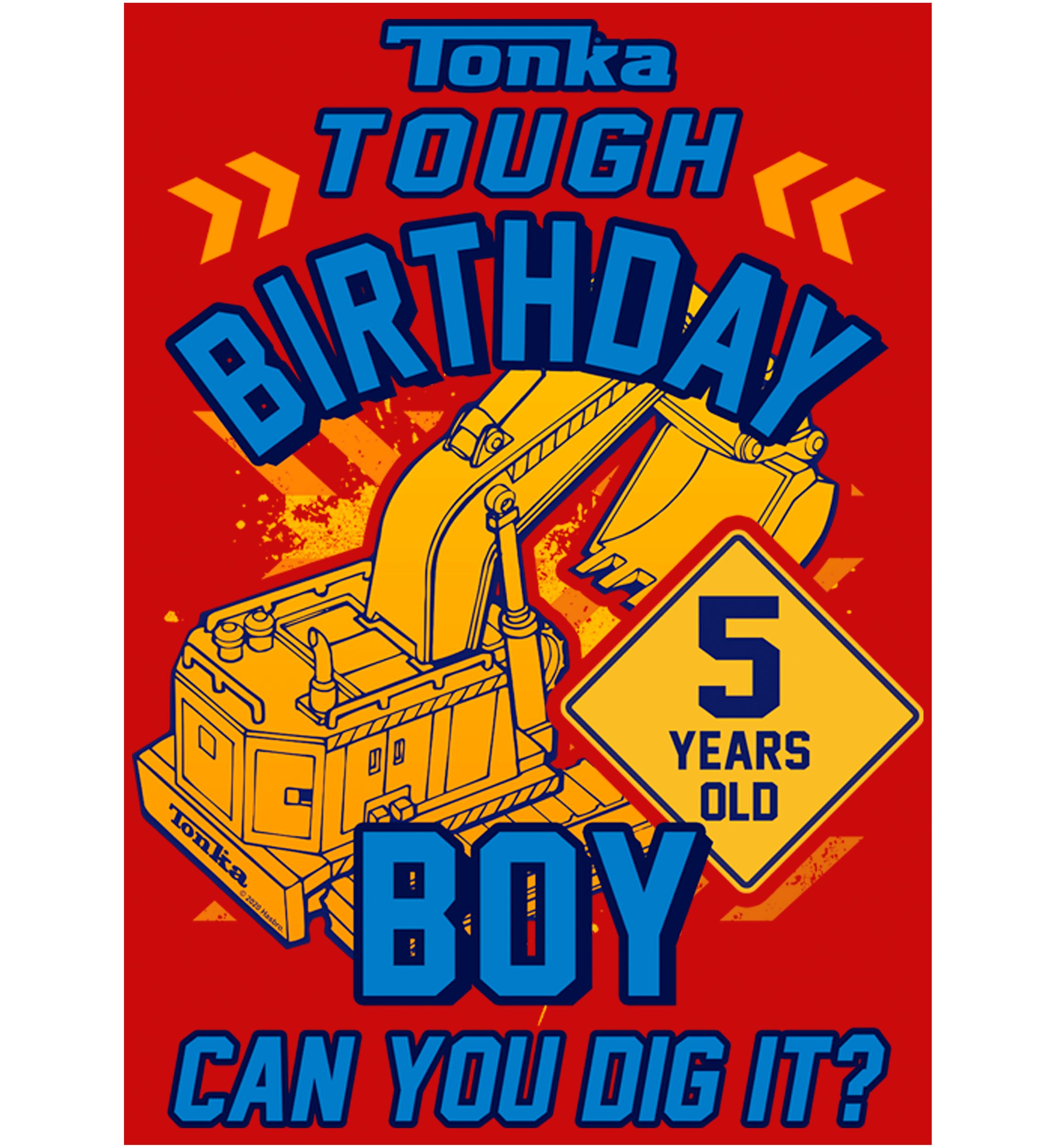 Boys 4-7  Birthday Boy 5 Graphic T-Shirt