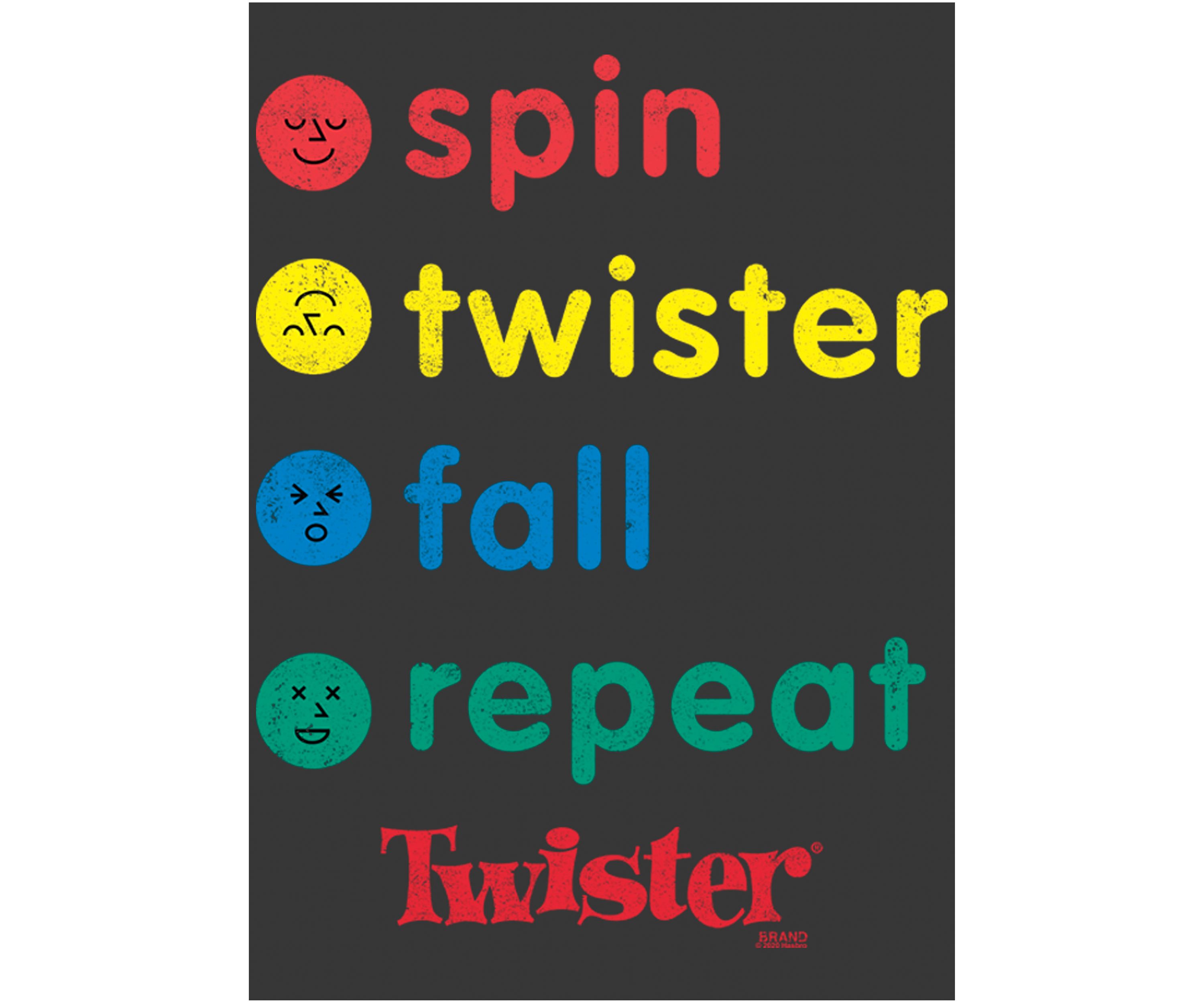 Boys 8-20 Spin Text Stack Graphic T-Shirt