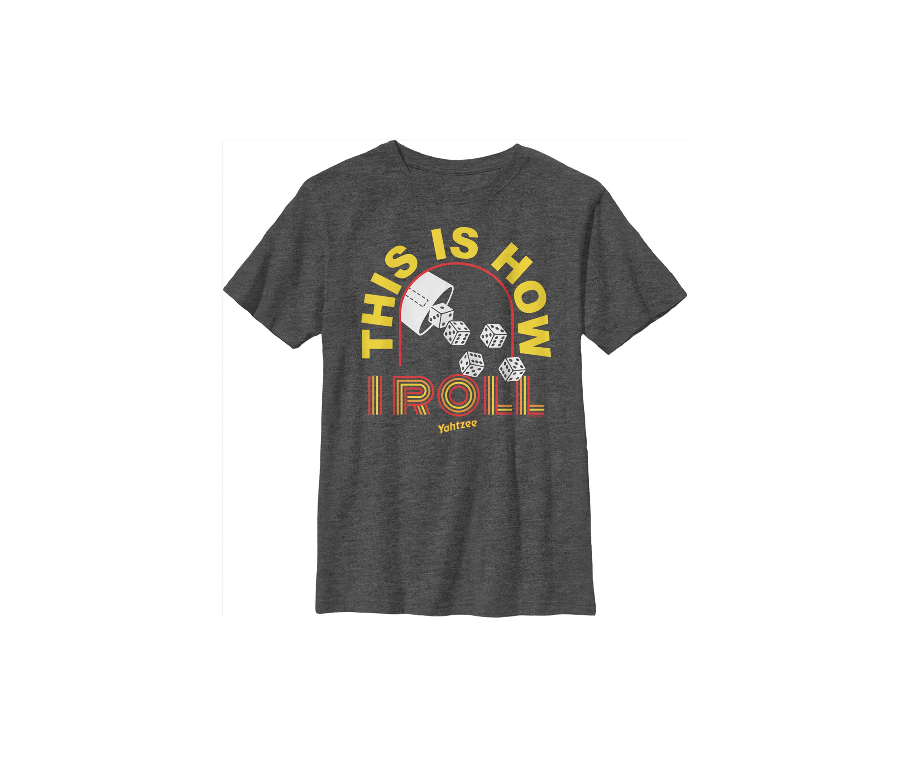 Boys 8-20  How I Roll Graphic T-Shirt