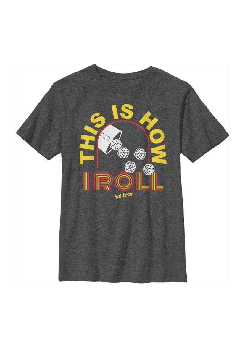 Boys 8-20  How I Roll Graphic T-Shirt