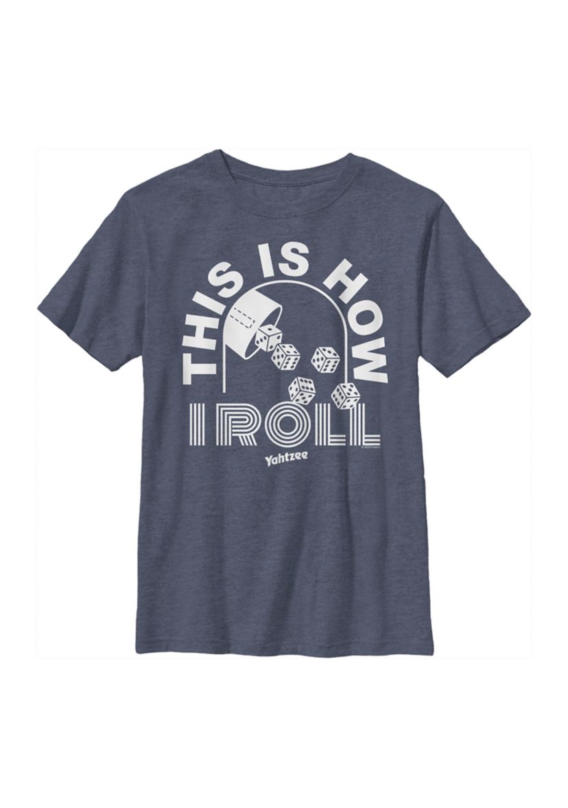 Boys 8-20  How I Roll Graphic T-Shirt