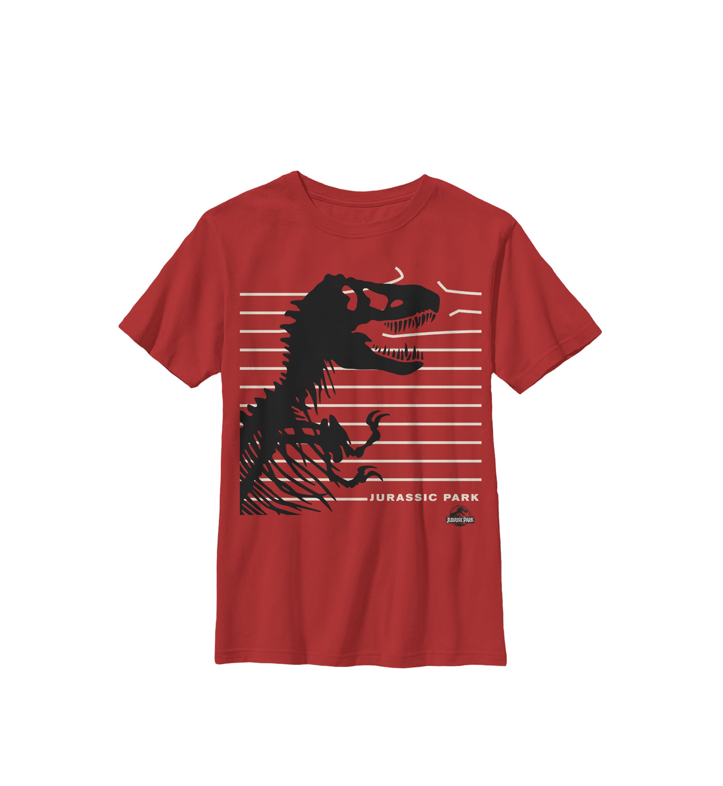  T-Rex Broken Fence Crew Graphic T-Shirt