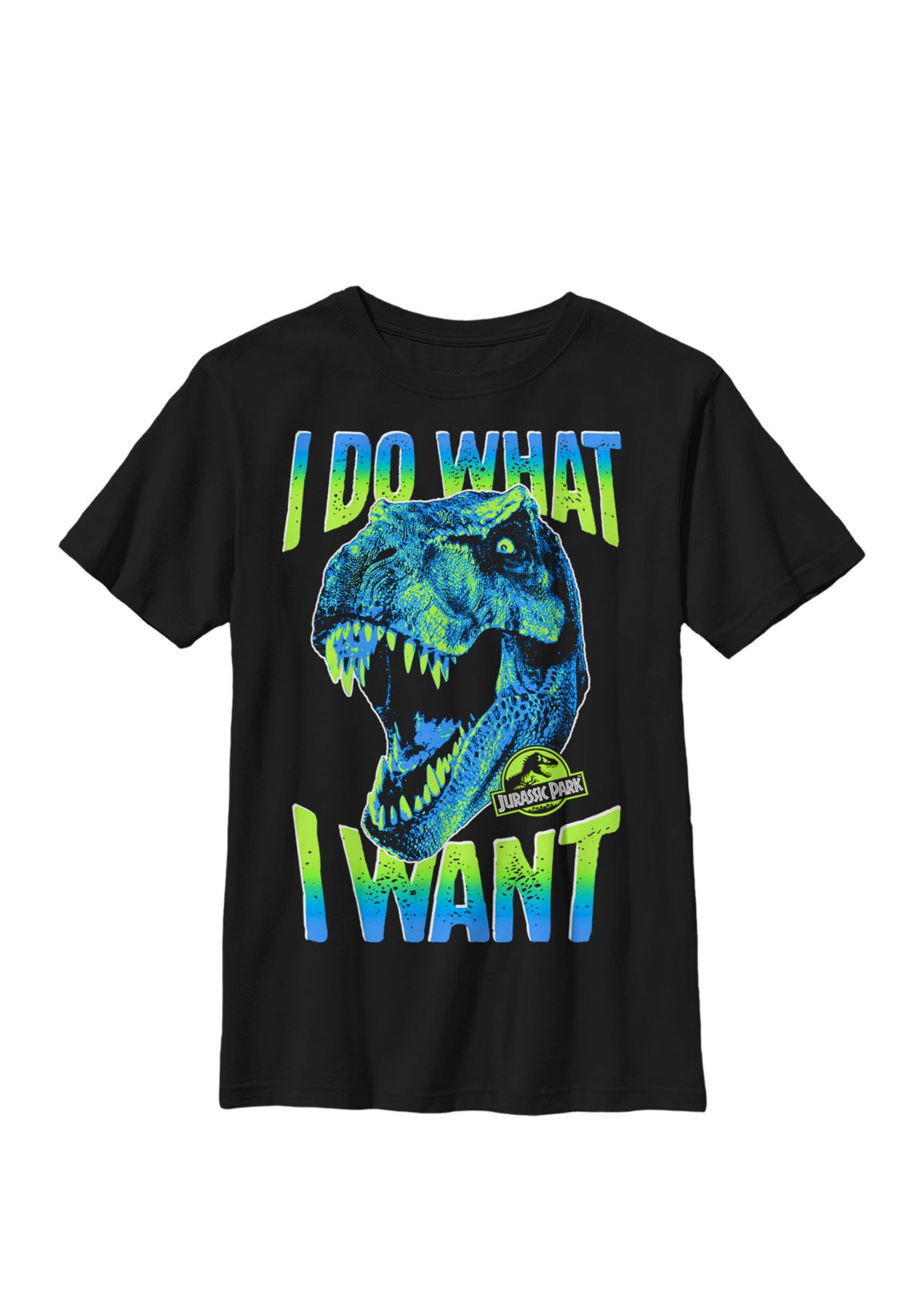 T Rex I Do What I Want Crew Graphic T-Shirt