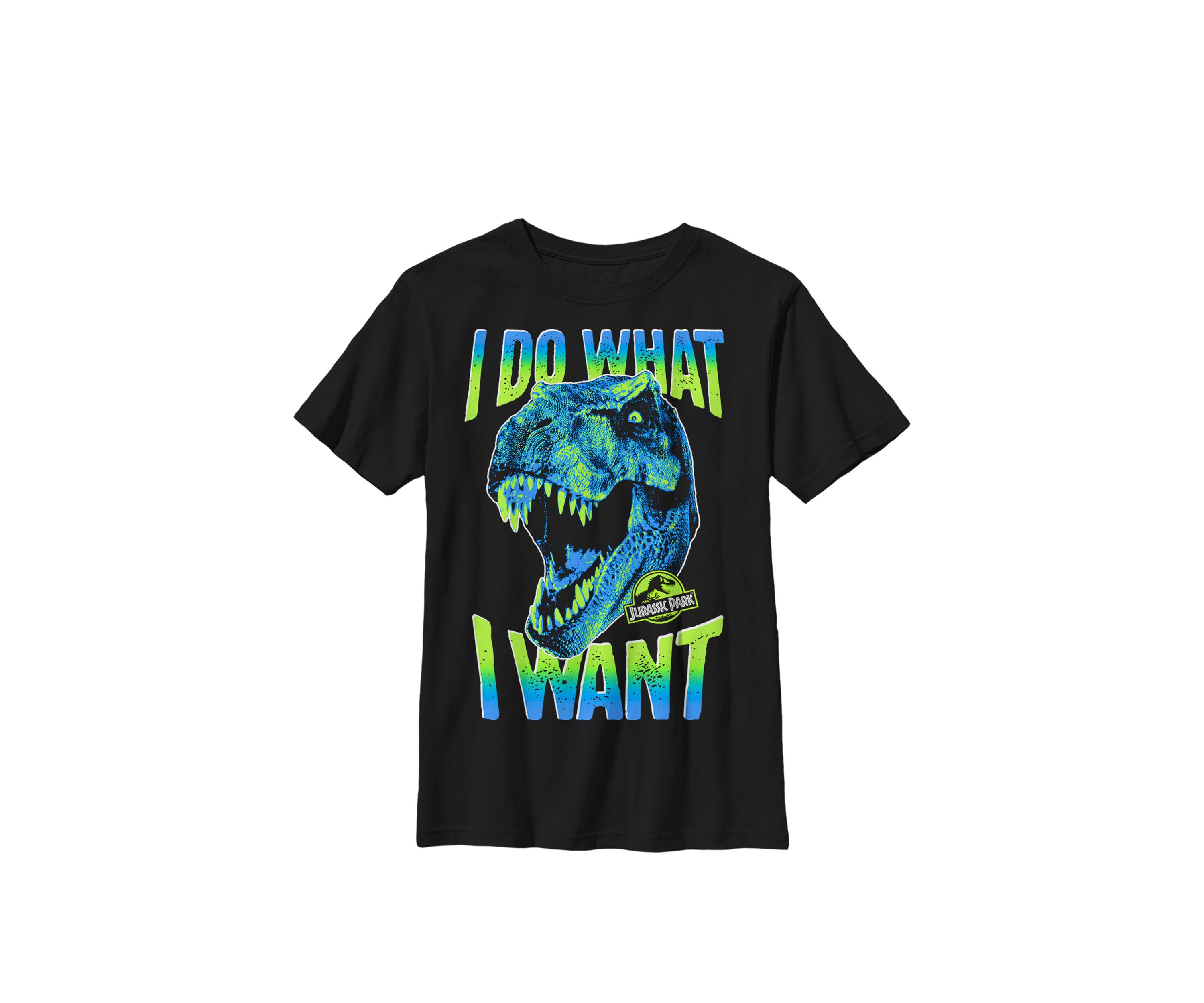 T Rex I Do What I Want Crew Graphic T-Shirt