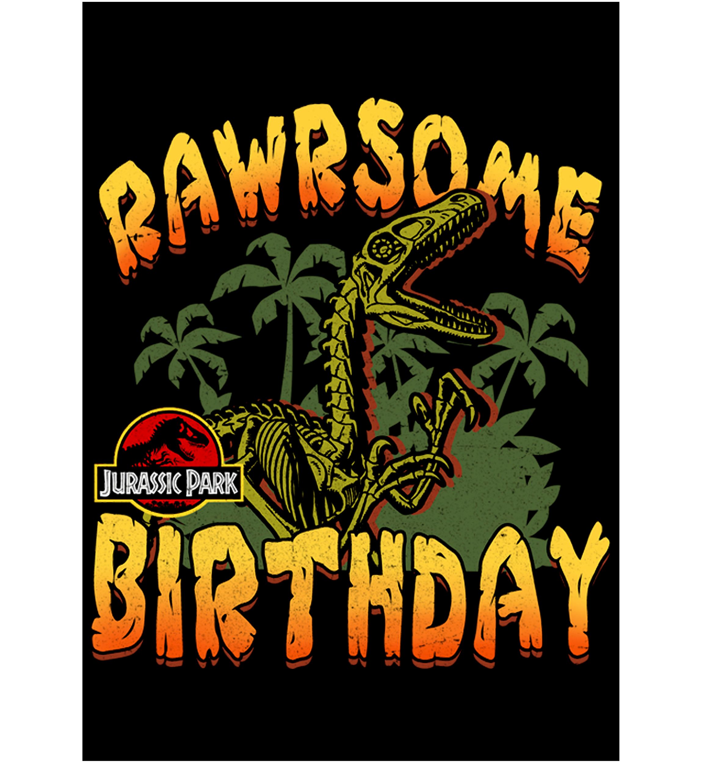 Boys 4-7  Rawrsome Birthday Graphic T-Shirt
