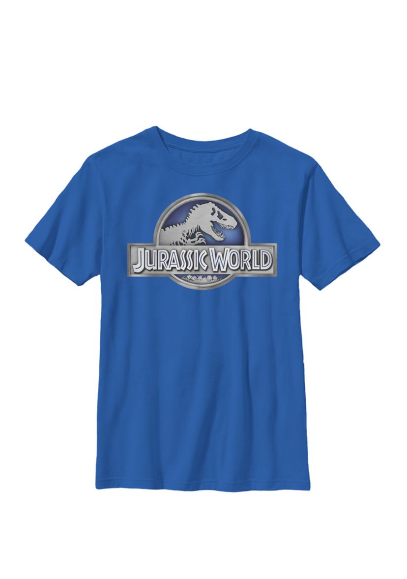 Classic Metal Coin Logo Crew Graphic T-Shirt