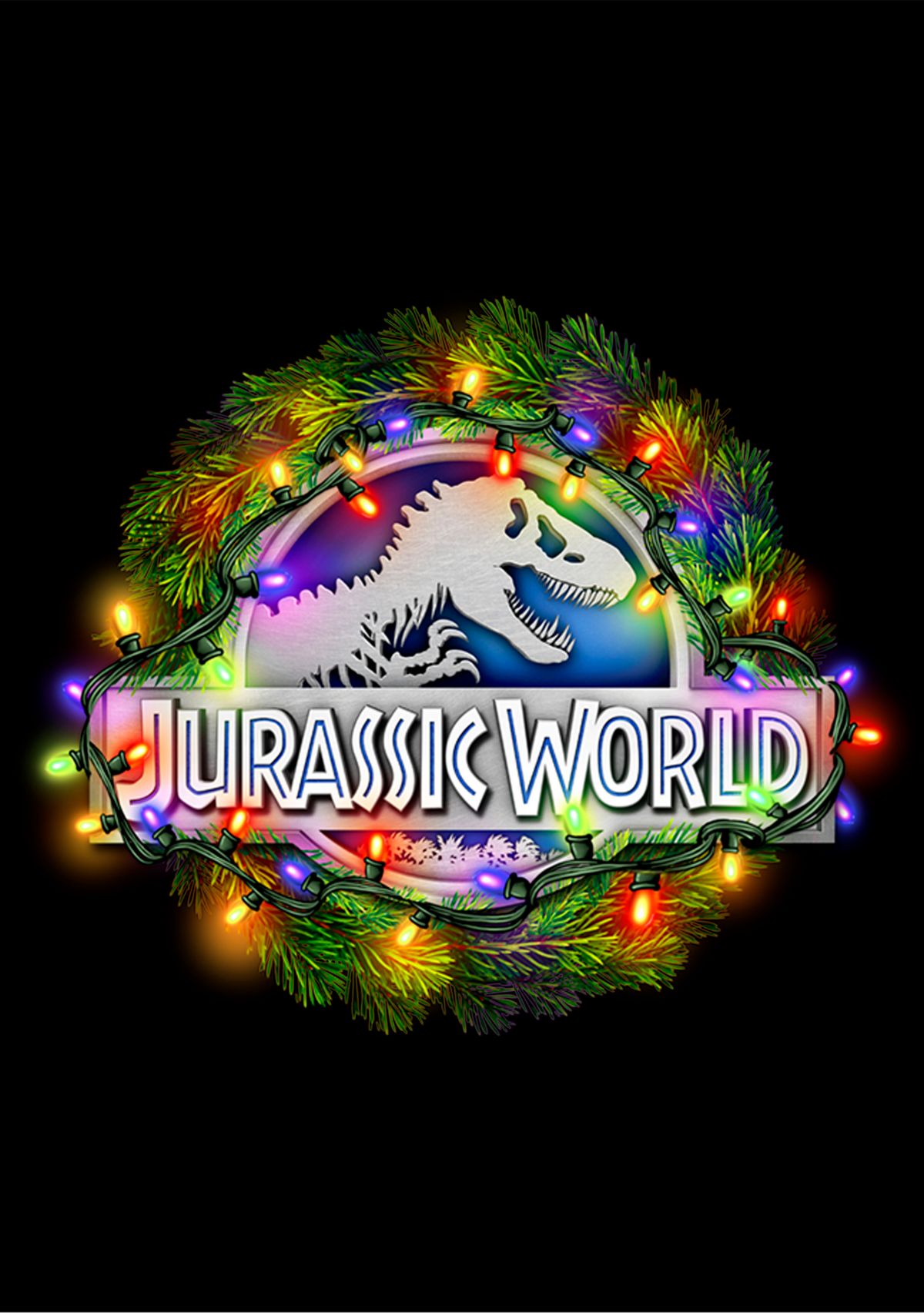 Boys 4-7 Rexmas Wreath Graphic Top