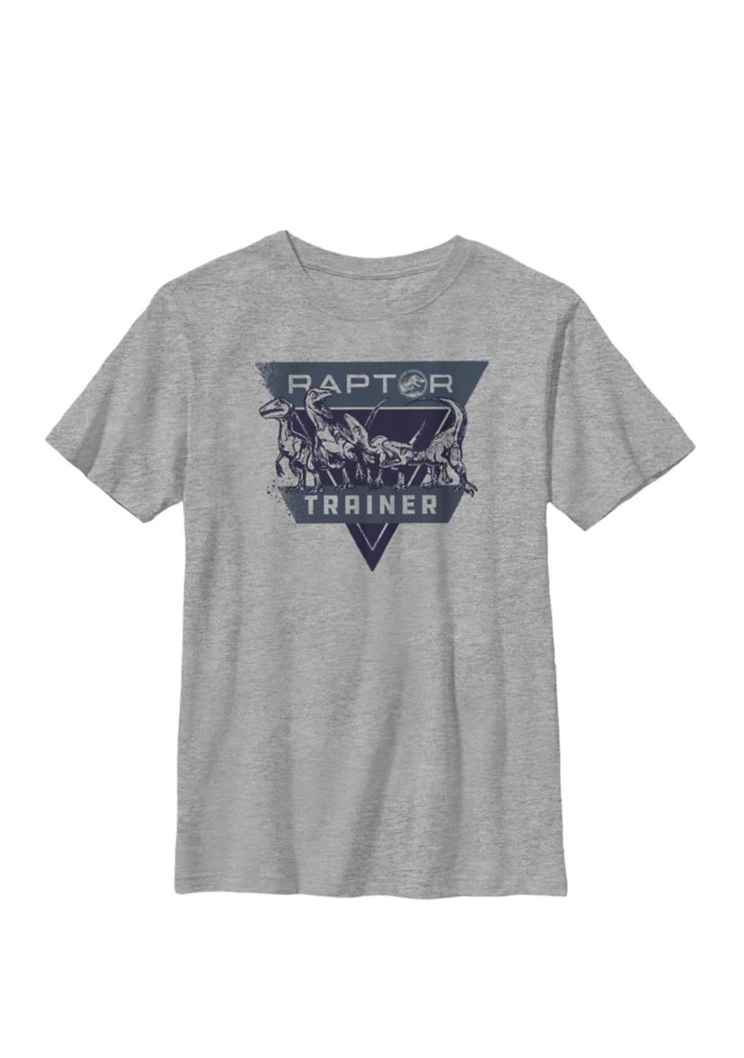 Two Raptor Trainer Crew Graphic T-Shirt
