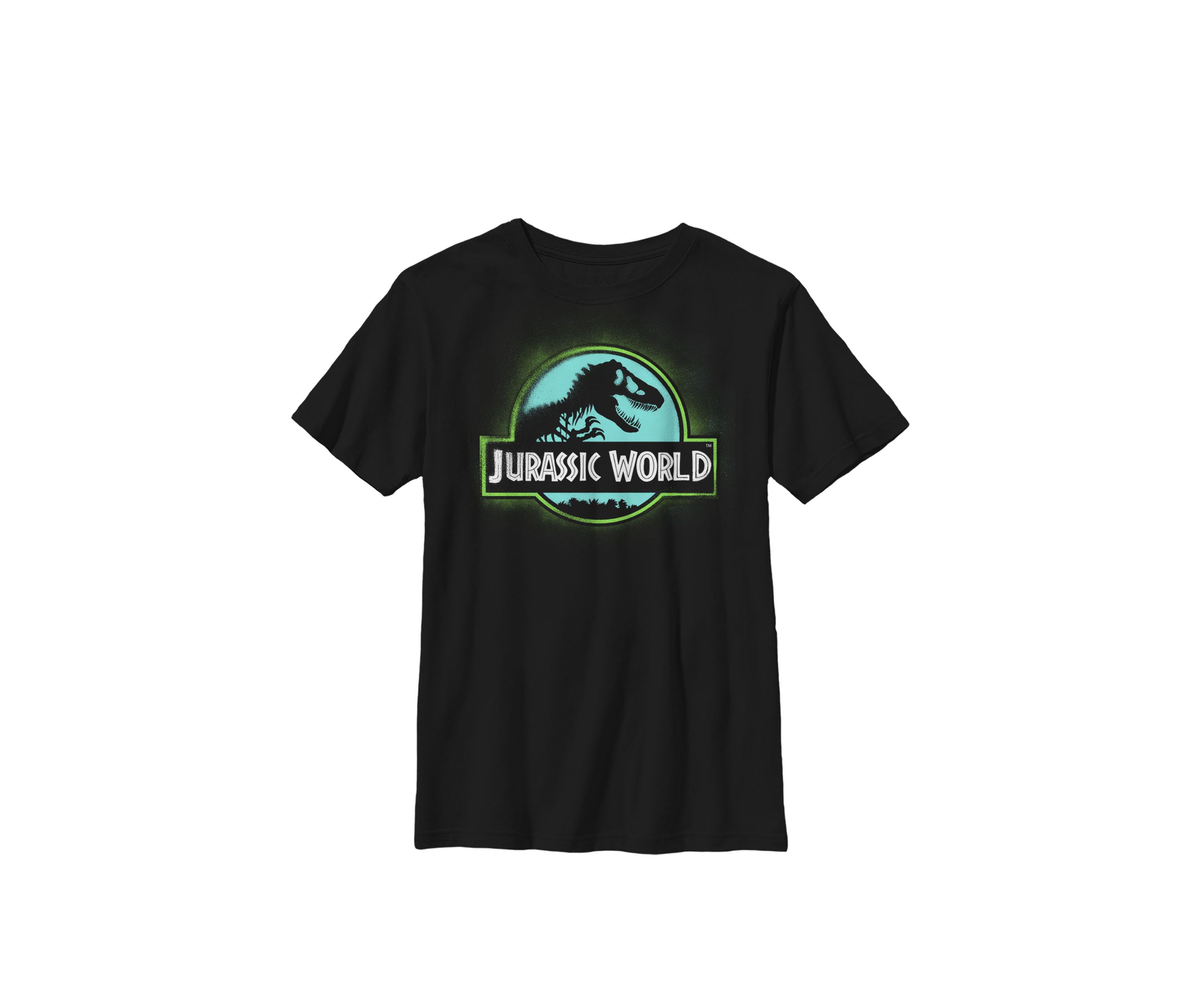 Two Logo Graffiti Spray Paint Crew Graphic T-Shirt